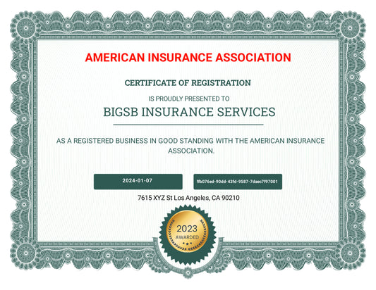 American Insurance Association Annual Membership